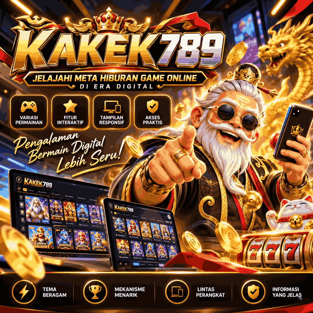 KAKEK789 | Jelajahi Meta Hiburan Game Online di Era Digital!
